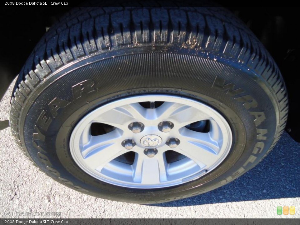 2008 Dodge Dakota SLT Crew Cab Wheel and Tire Photo #41139891