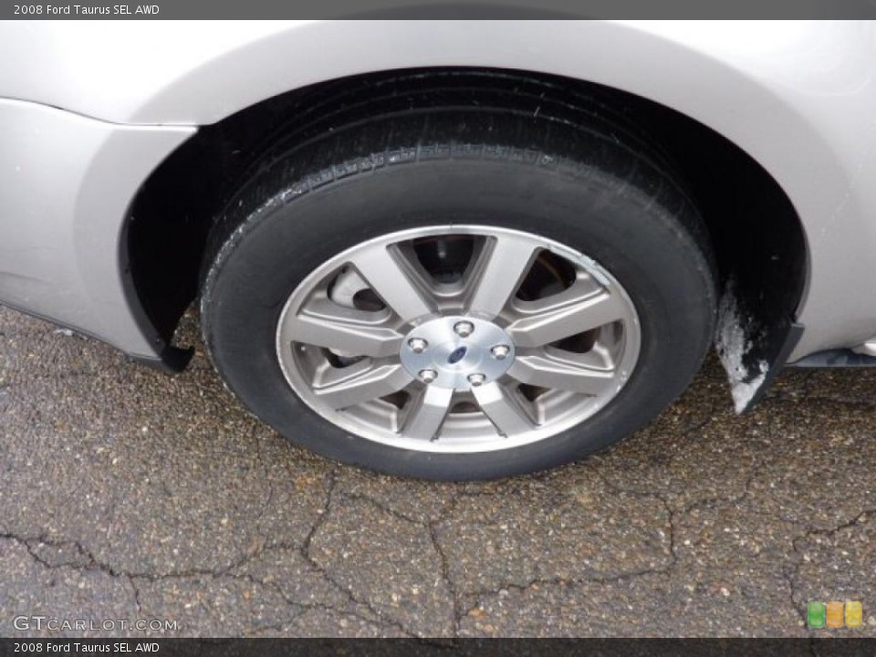 2008 Ford Taurus SEL AWD Wheel and Tire Photo #41140111