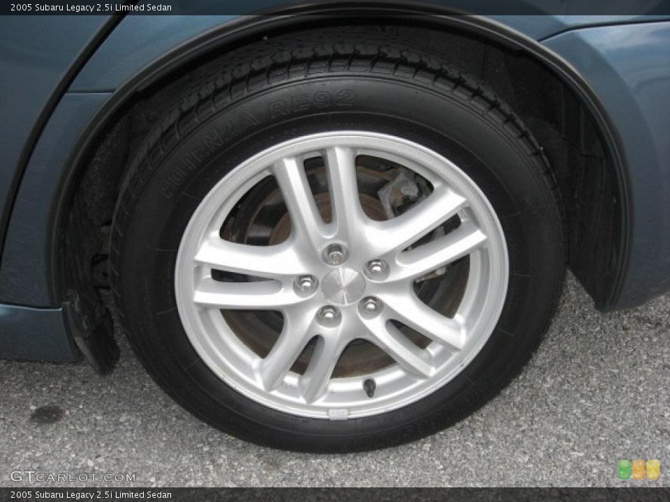 2005 Subaru Legacy 2.5i Limited Sedan Wheel and Tire Photo #41141987