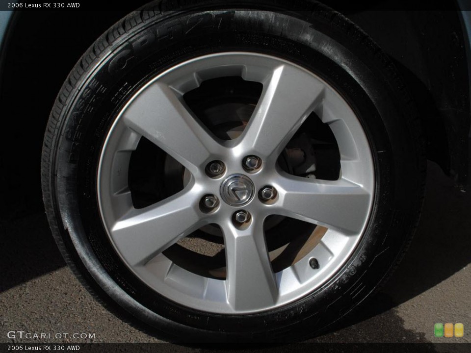 2006 Lexus RX 330 AWD Wheel and Tire Photo #41142875