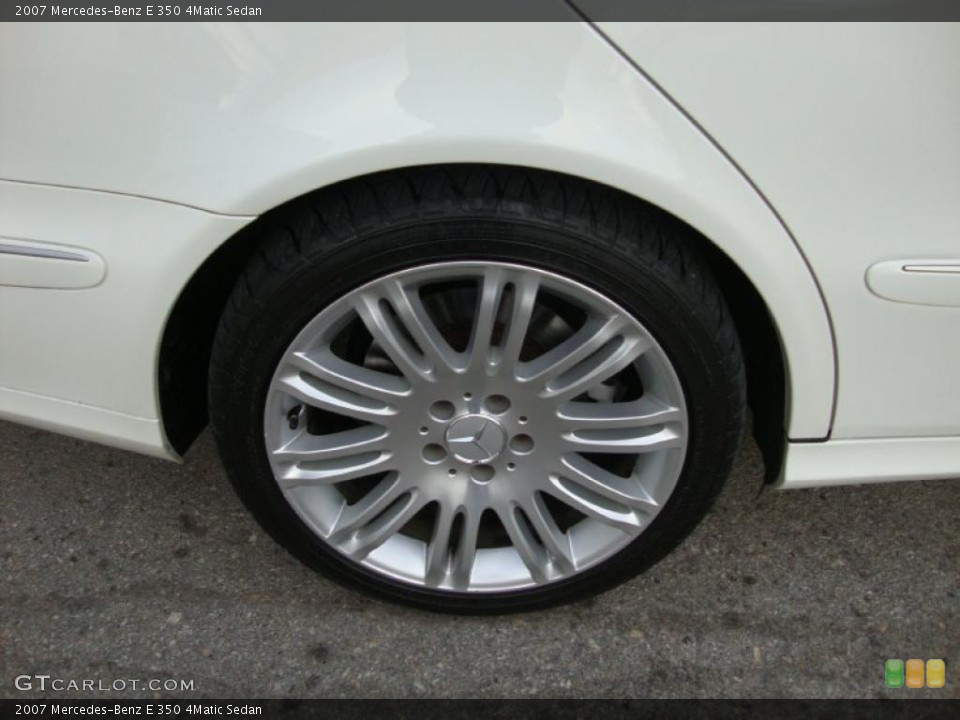 2007 Mercedes-Benz E 350 4Matic Sedan Wheel and Tire Photo #41145515