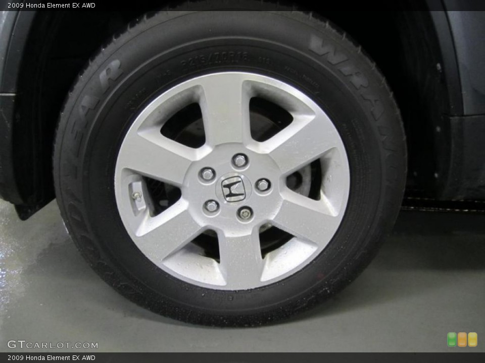 2009 Honda Element EX AWD Wheel and Tire Photo #41146723