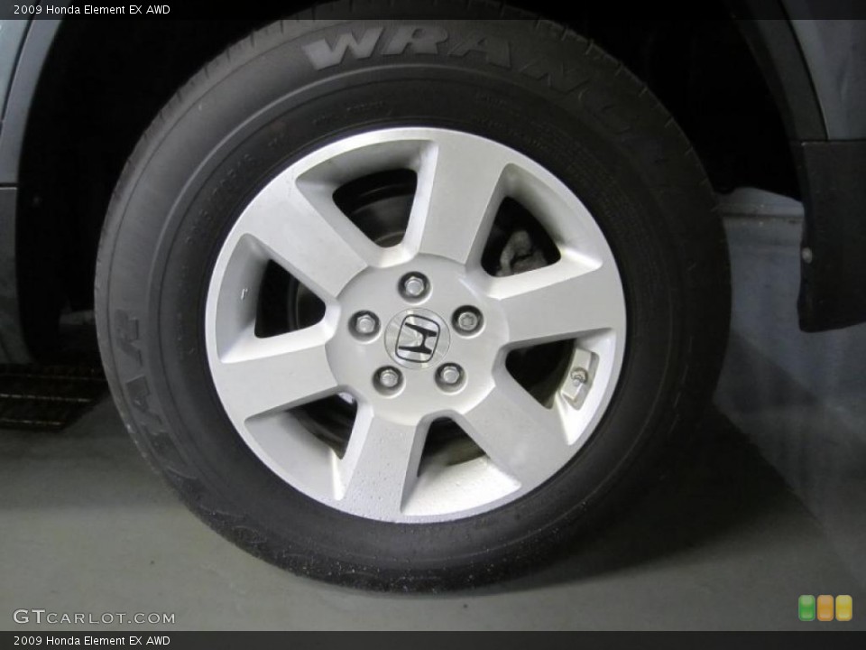 2009 Honda Element EX AWD Wheel and Tire Photo #41146735