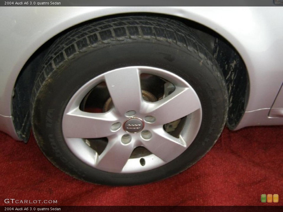 2004 Audi A6 3.0 quattro Sedan Wheel and Tire Photo #41149443