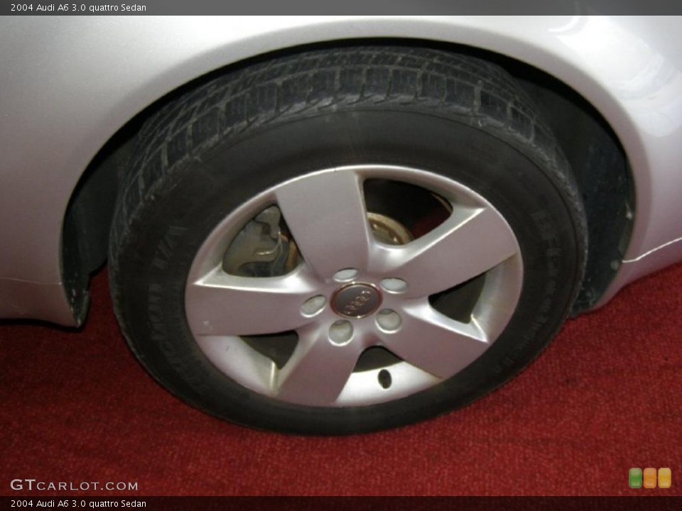 2004 Audi A6 3.0 quattro Sedan Wheel and Tire Photo #41149599