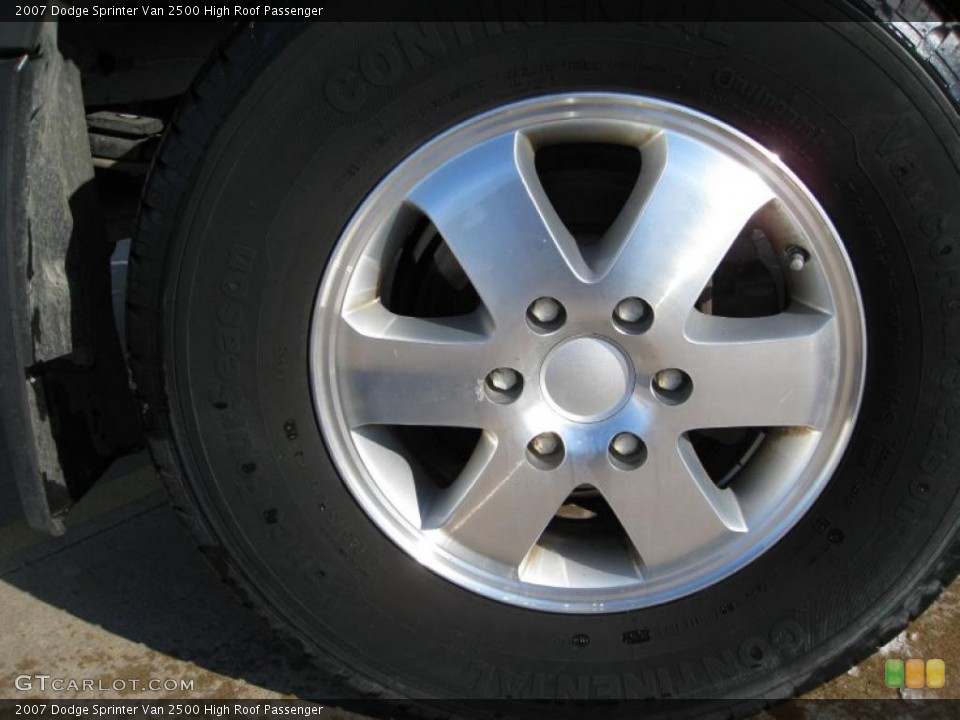 2007 Dodge Sprinter Van 2500 High Roof Passenger Wheel and Tire Photo #41149920