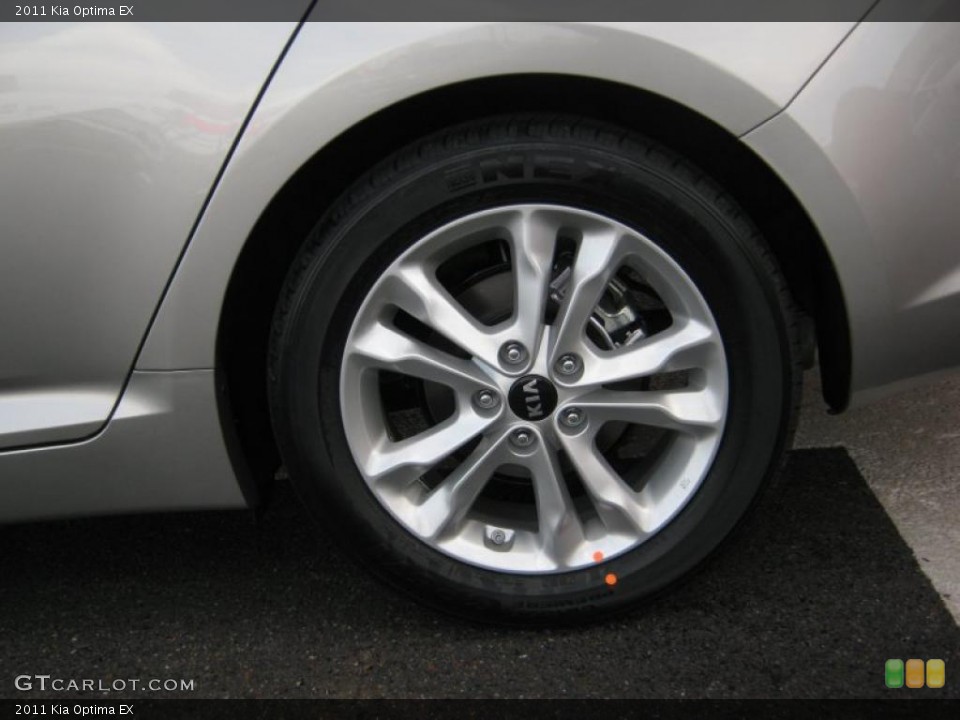 2011 Kia Optima EX Wheel and Tire Photo #41150608
