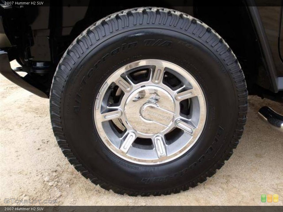 2007 Hummer H2 SUV Wheel and Tire Photo #41150900