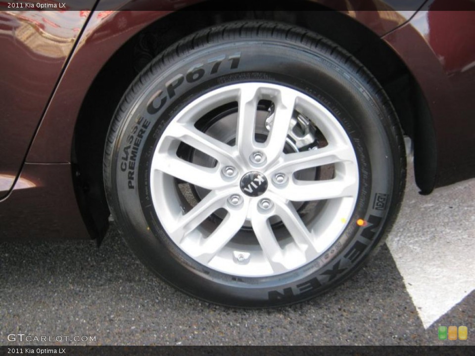 2011 Kia Optima LX Wheel and Tire Photo #41151008