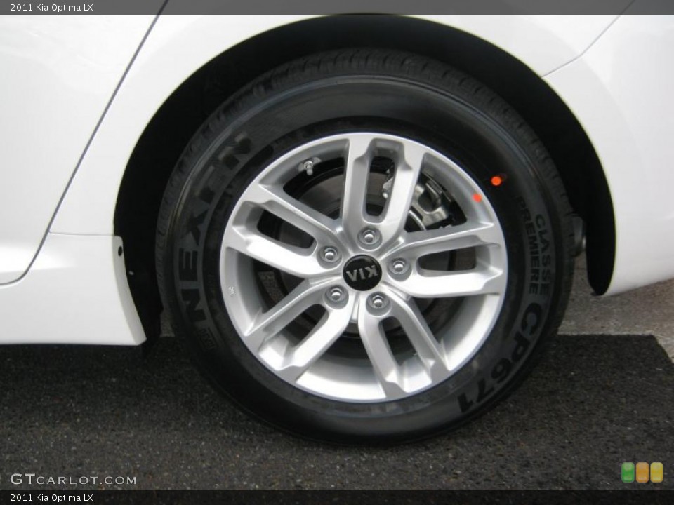 2011 Kia Optima LX Wheel and Tire Photo #41151448