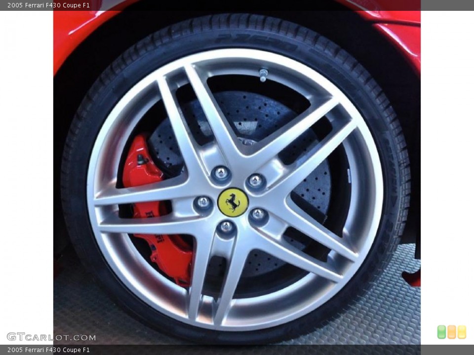 2005 Ferrari F430 Coupe F1 Wheel and Tire Photo #41156632
