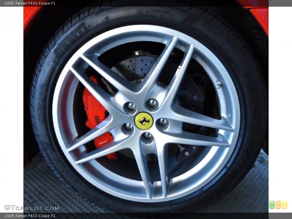 2005 Ferrari F430 Coupe F1 Wheel and Tire Photo #41157052