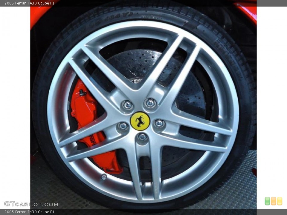 2005 Ferrari F430 Coupe F1 Wheel and Tire Photo #41157084