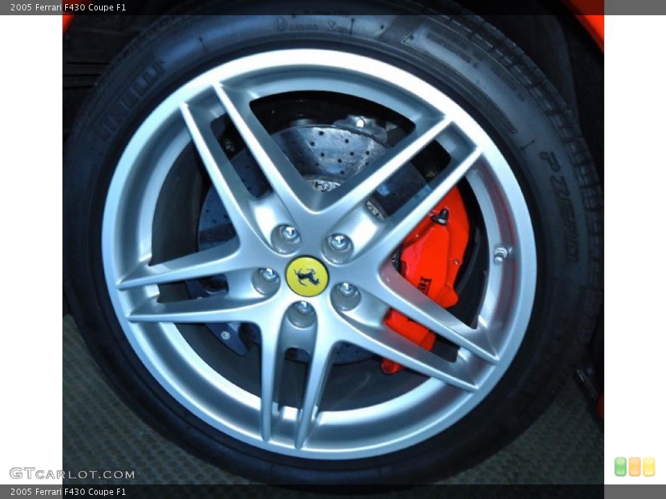 2005 Ferrari F430 Coupe F1 Wheel and Tire Photo #41157108