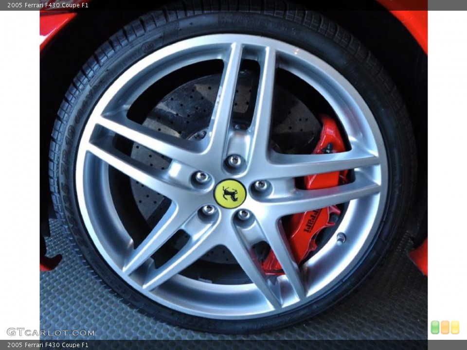 2005 Ferrari F430 Coupe F1 Wheel and Tire Photo #41157200