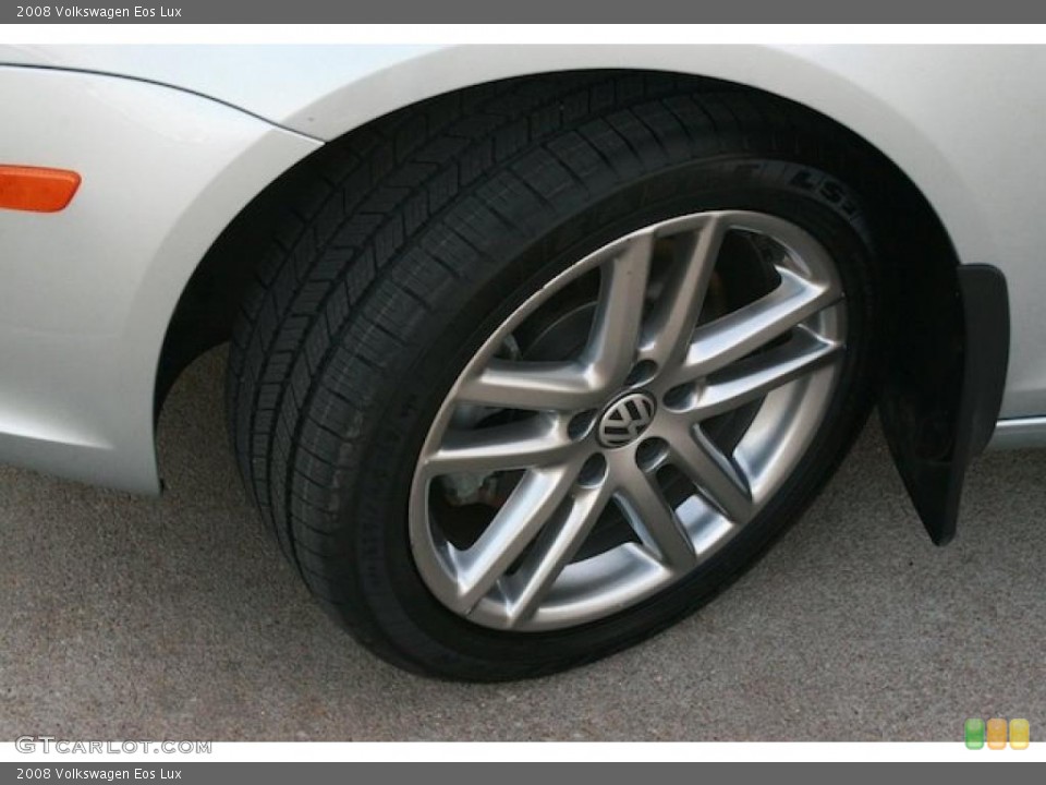 2008 Volkswagen Eos Lux Wheel and Tire Photo #41168958