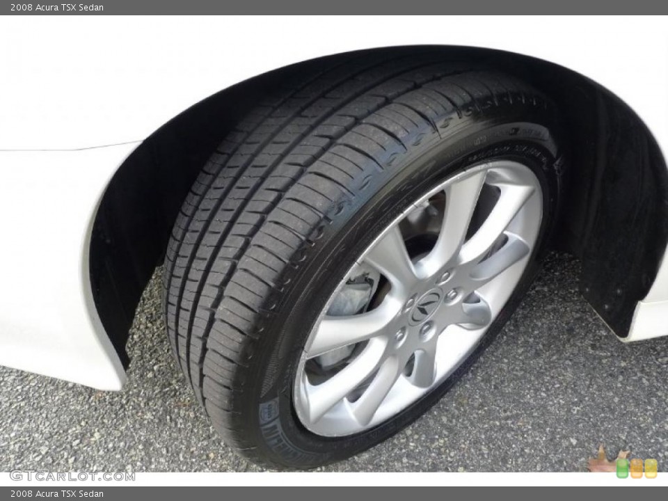 2008 Acura TSX Sedan Wheel and Tire Photo #41170474