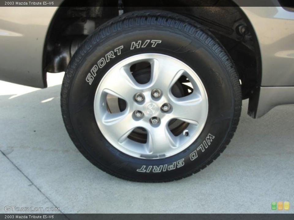 2003 Mazda Tribute ES-V6 Wheel and Tire Photo #41171330