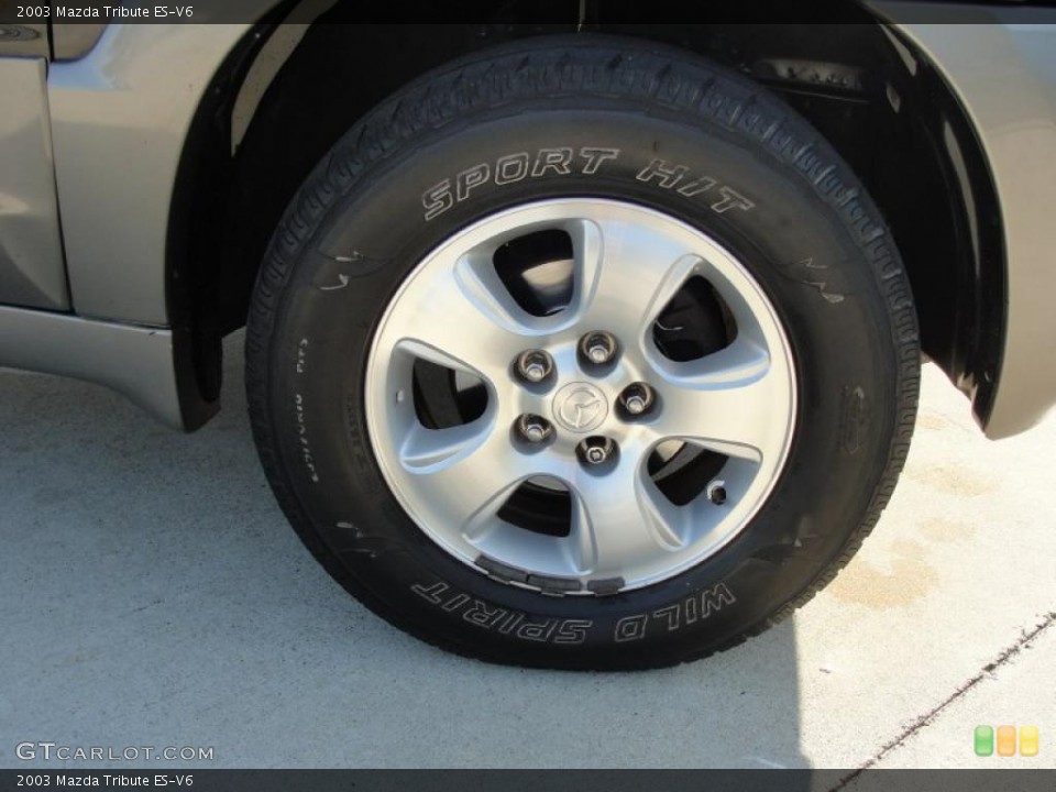 2003 Mazda Tribute ES-V6 Wheel and Tire Photo #41171350
