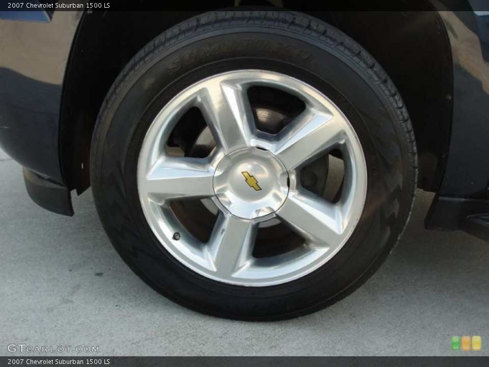 2007 Chevrolet Suburban 1500 LS Wheel and Tire Photo #41174102