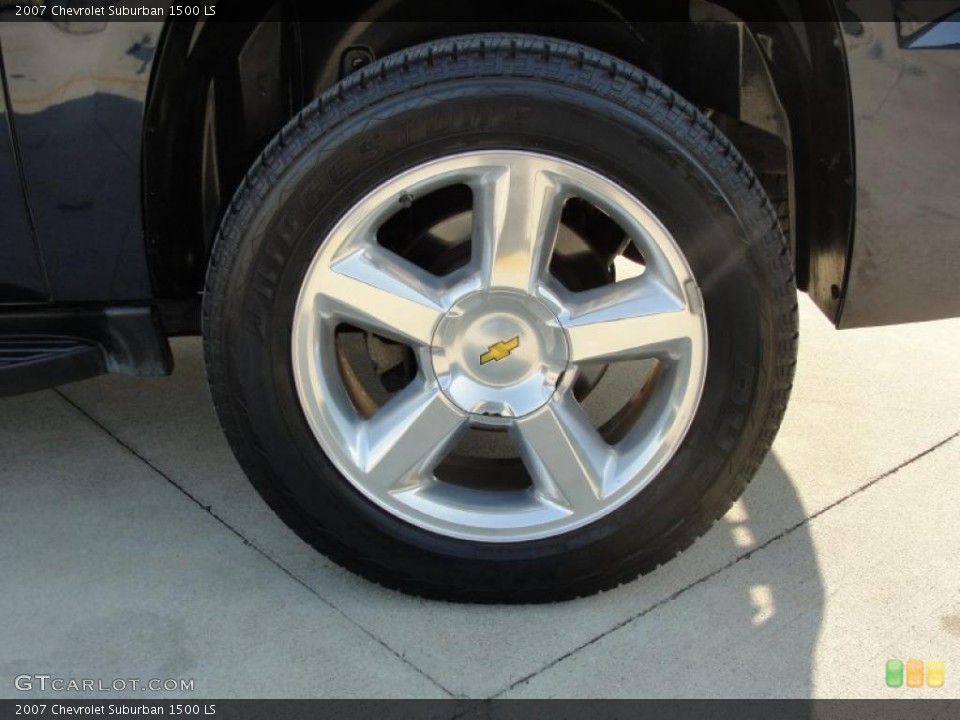 2007 Chevrolet Suburban 1500 LS Wheel and Tire Photo #41174114