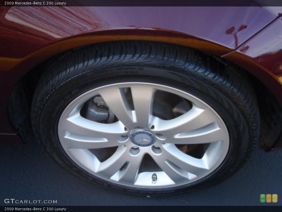 2009 Mercedes-Benz C 300 Luxury Wheel and Tire Photo #41174346