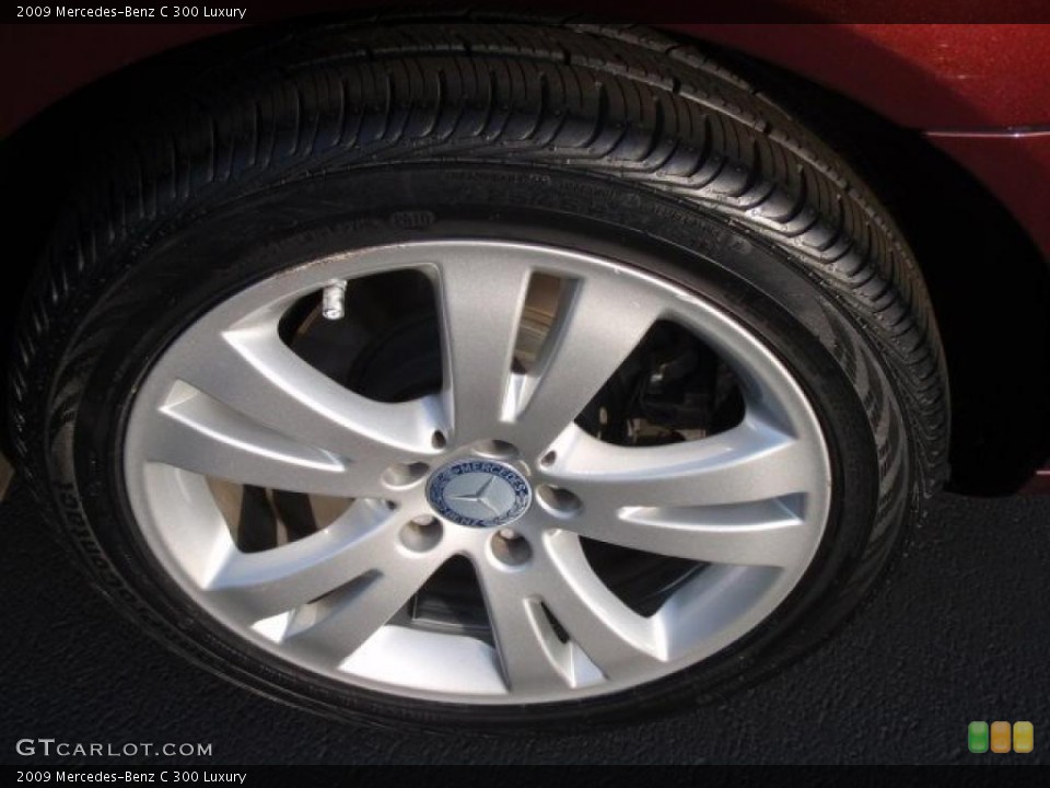 2009 Mercedes-Benz C 300 Luxury Wheel and Tire Photo #41174446
