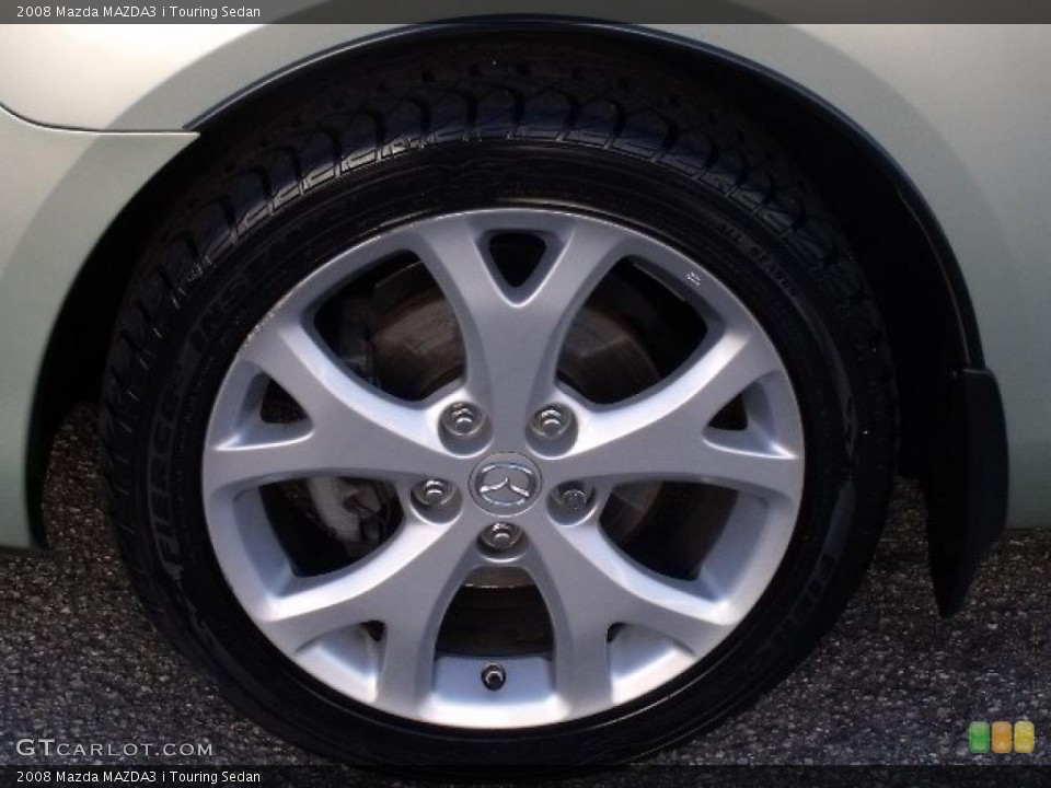 2008 Mazda MAZDA3 i Touring Sedan Wheel and Tire Photo #41182038