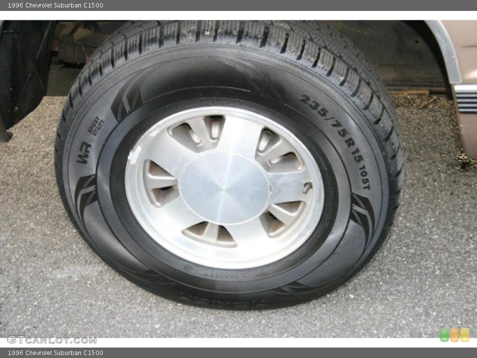 1996 Chevrolet Suburban C1500 Wheel and Tire Photo #41183258