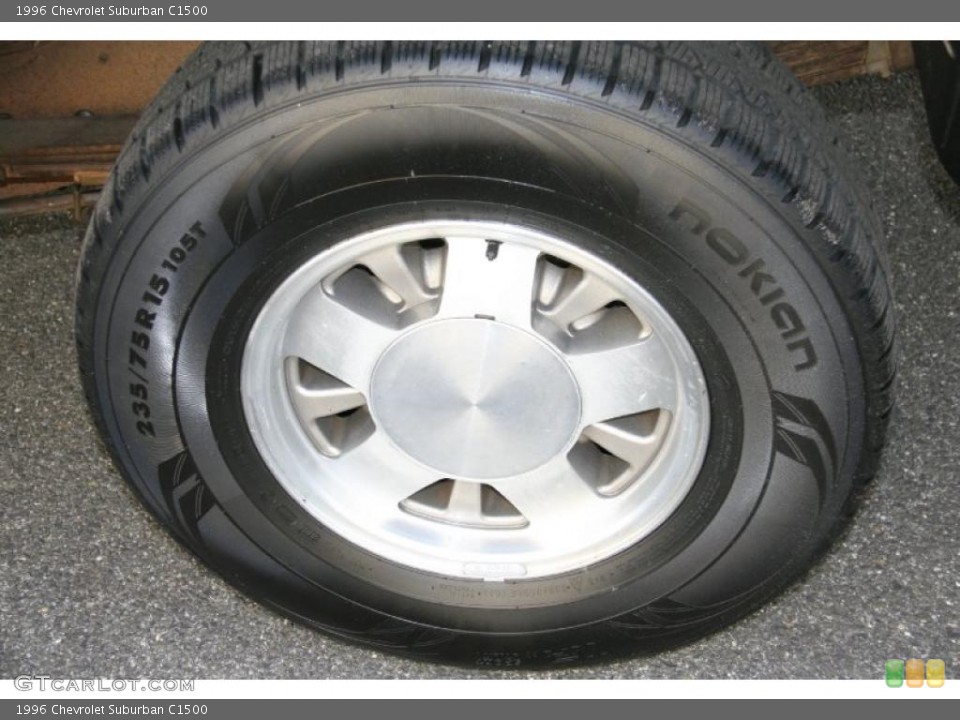 1996 Chevrolet Suburban C1500 Wheel and Tire Photo #41183274