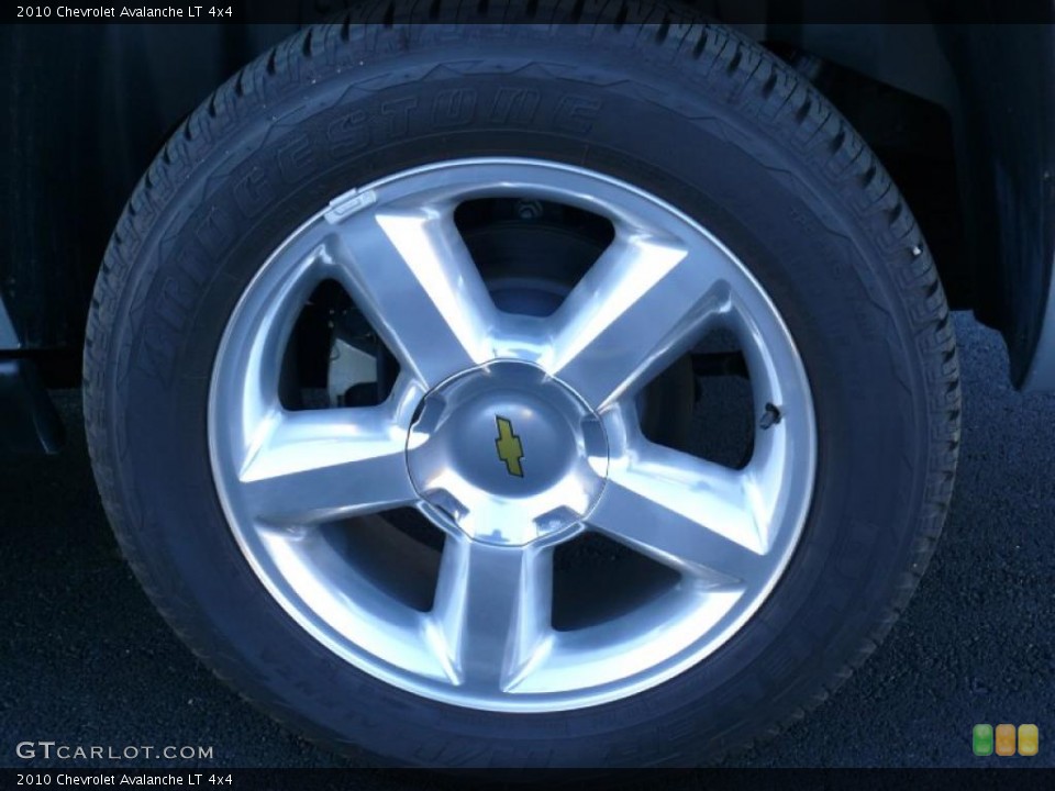 2010 Chevrolet Avalanche LT 4x4 Wheel and Tire Photo #41185198