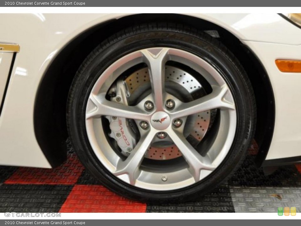 2010 Chevrolet Corvette Grand Sport Coupe Wheel and Tire Photo #41189342