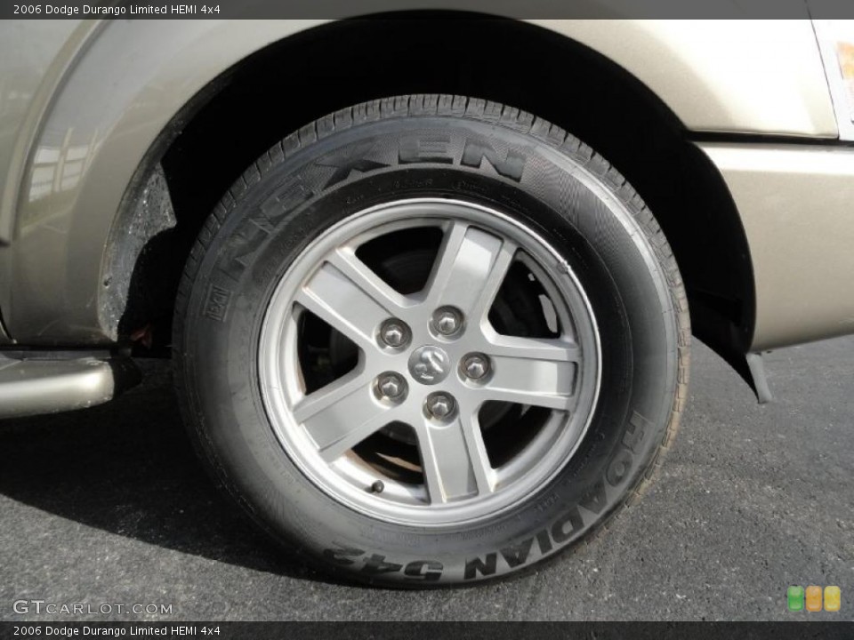 2006 Dodge Durango Limited HEMI 4x4 Wheel and Tire Photo #41197550