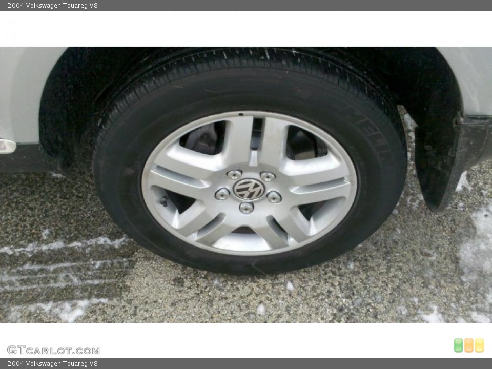 2004 Volkswagen Touareg V8 Wheel and Tire Photo #41201822