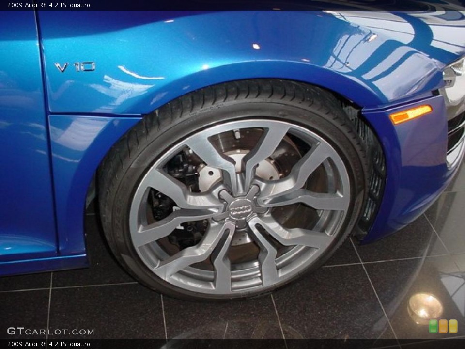 2009 Audi R8 4.2 FSI quattro Wheel and Tire Photo #41203702