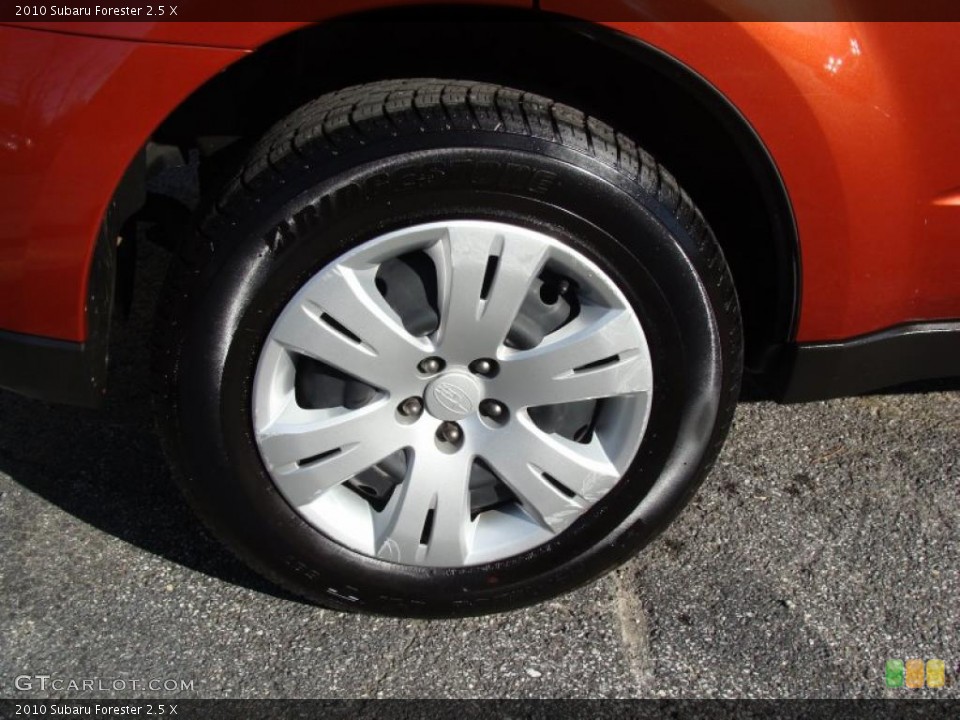 2010 Subaru Forester 2.5 X Wheel and Tire Photo #41203794