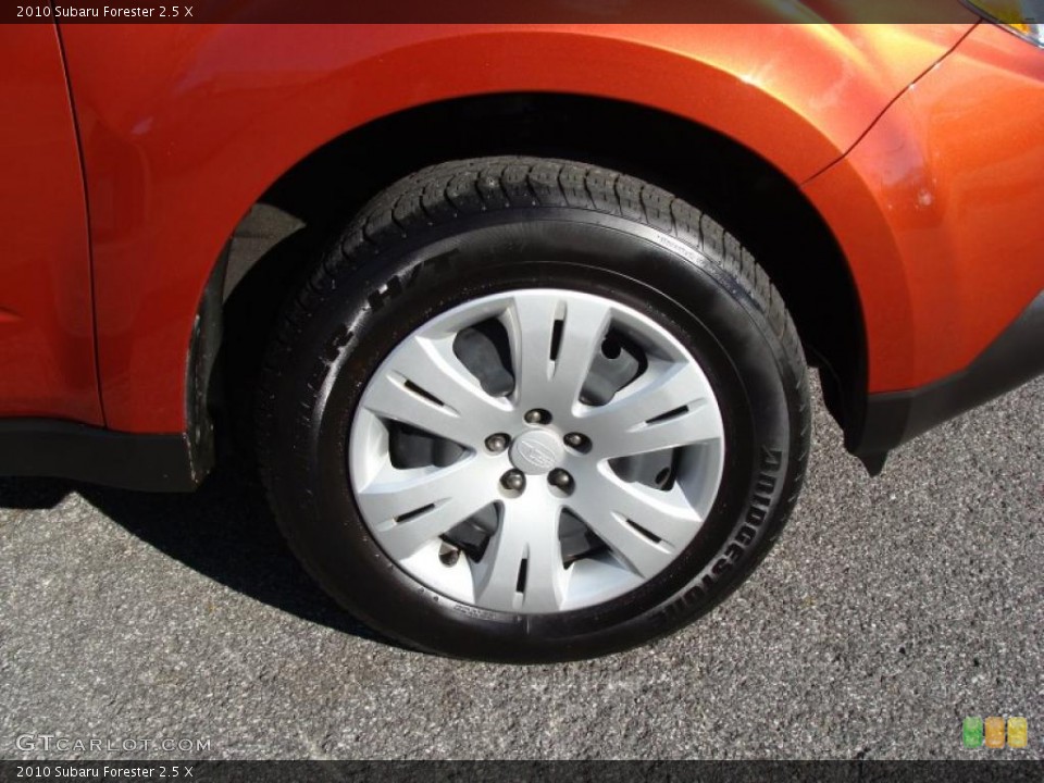2010 Subaru Forester 2.5 X Wheel and Tire Photo #41203814