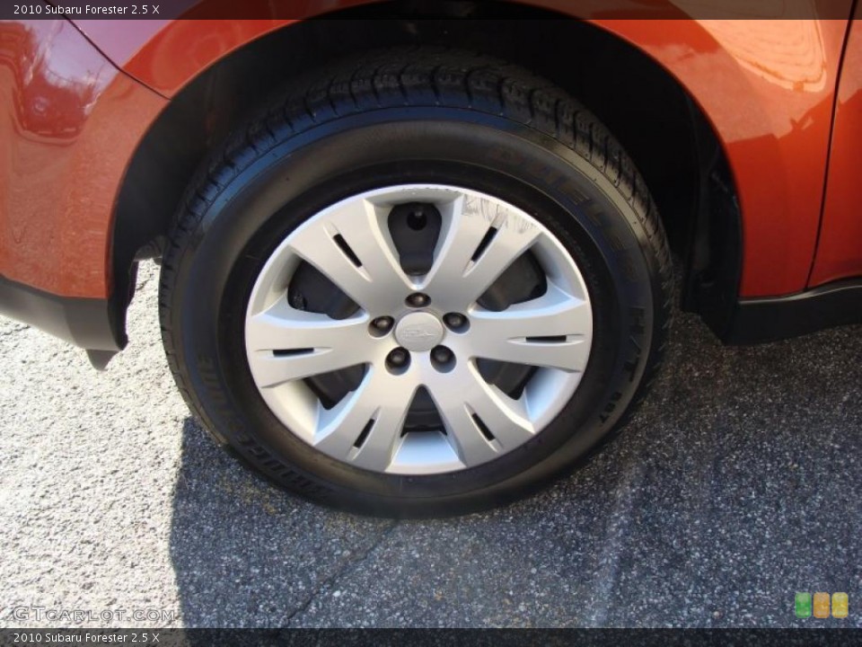 2010 Subaru Forester 2.5 X Wheel and Tire Photo #41203834