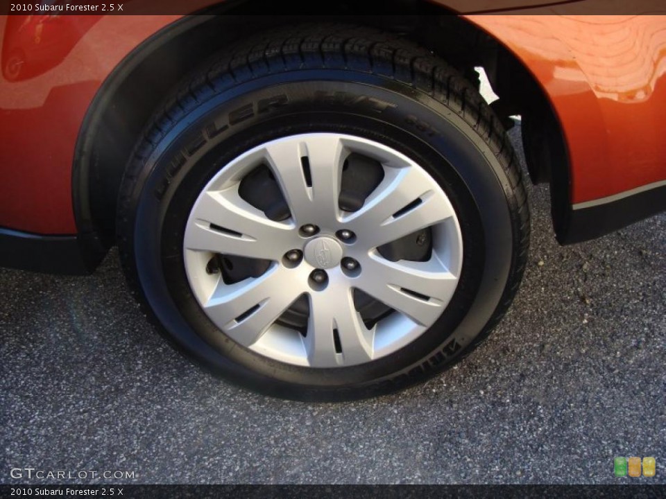 2010 Subaru Forester 2.5 X Wheel and Tire Photo #41203858