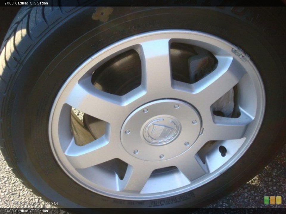 2003 Cadillac CTS Sedan Wheel and Tire Photo #41206354