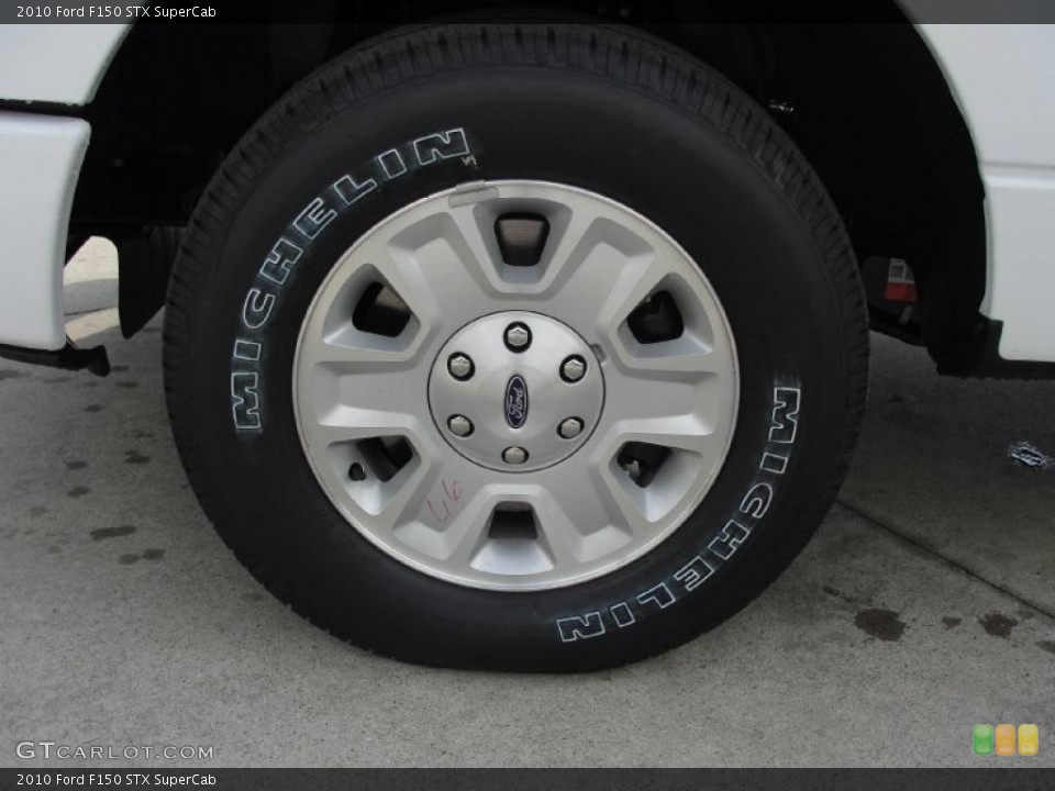 2010 Ford F150 STX SuperCab Wheel and Tire Photo #41212515