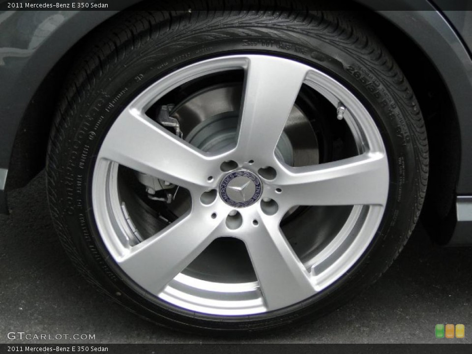 2011 Mercedes-Benz E 350 Sedan Wheel and Tire Photo #41213959
