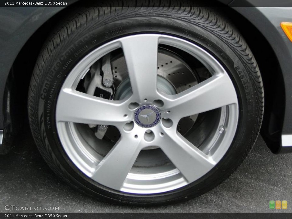 2011 Mercedes-Benz E 350 Sedan Wheel and Tire Photo #41213971