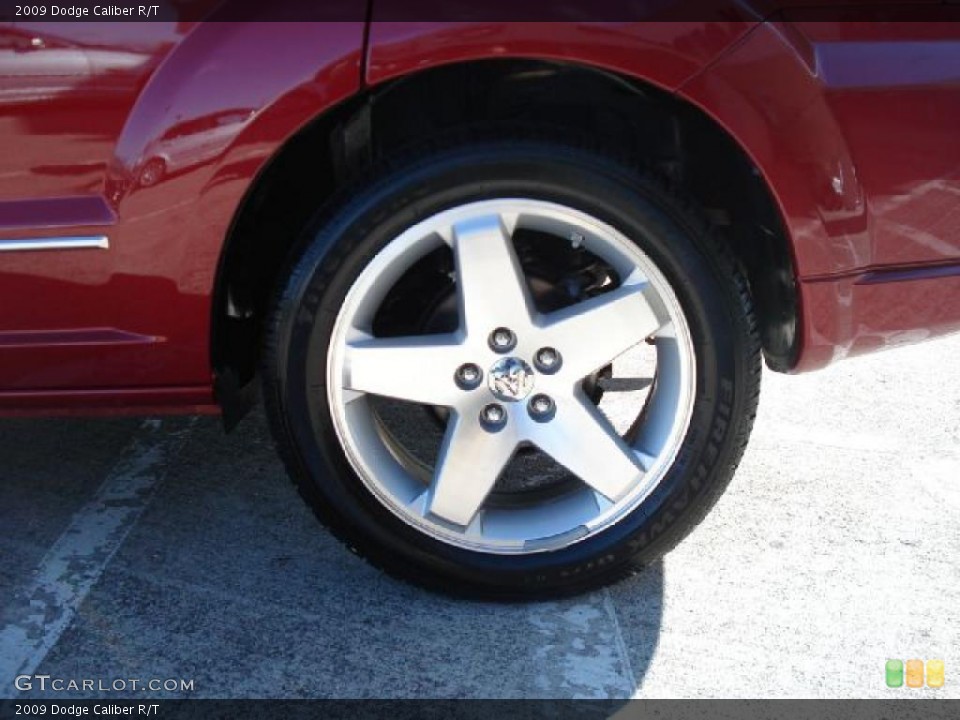 2009 Dodge Caliber R/T Wheel and Tire Photo #41215699