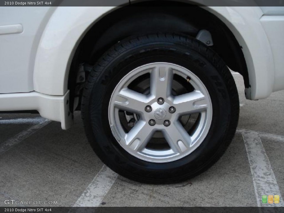 2010 Dodge Nitro SXT 4x4 Wheel and Tire Photo #41218105