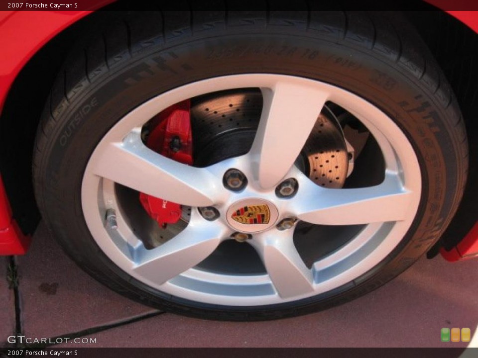 2007 Porsche Cayman S Wheel and Tire Photo #41221927