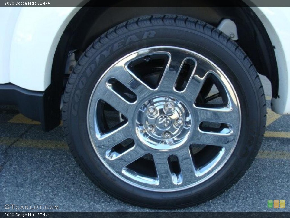2010 Dodge Nitro SE 4x4 Wheel and Tire Photo #41225391