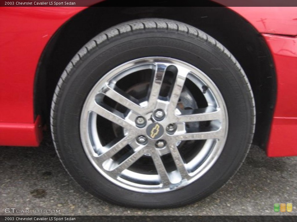 2003 Chevrolet Cavalier LS Sport Sedan Wheel and Tire Photo #41226955