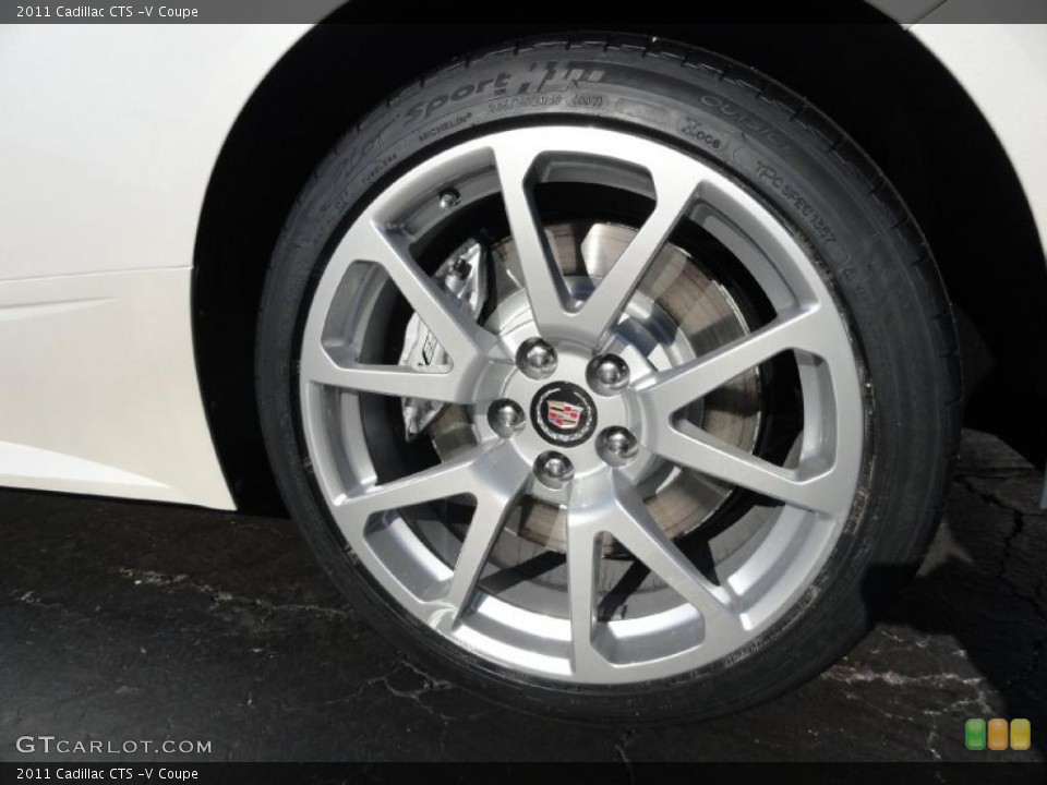 2011 Cadillac CTS -V Coupe Wheel and Tire Photo #41230007