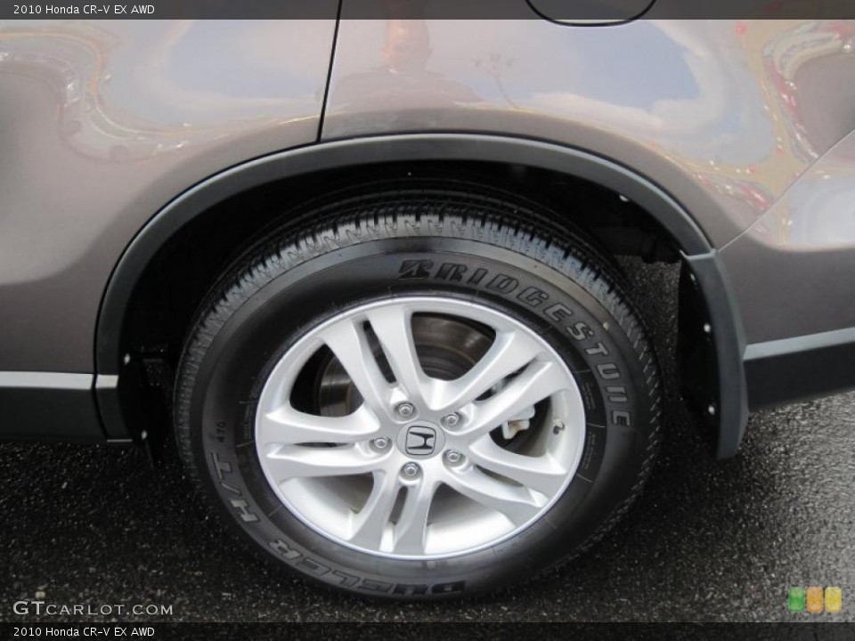 2010 Honda CR-V EX AWD Wheel and Tire Photo #41230043